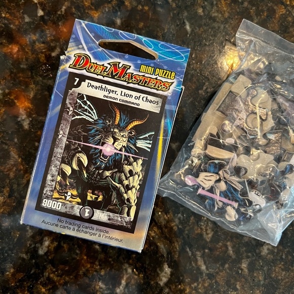 NEW Rare Duel Masters Deathliger, Lion of Chaos Mini Puzzle - Picture 4 of 6
